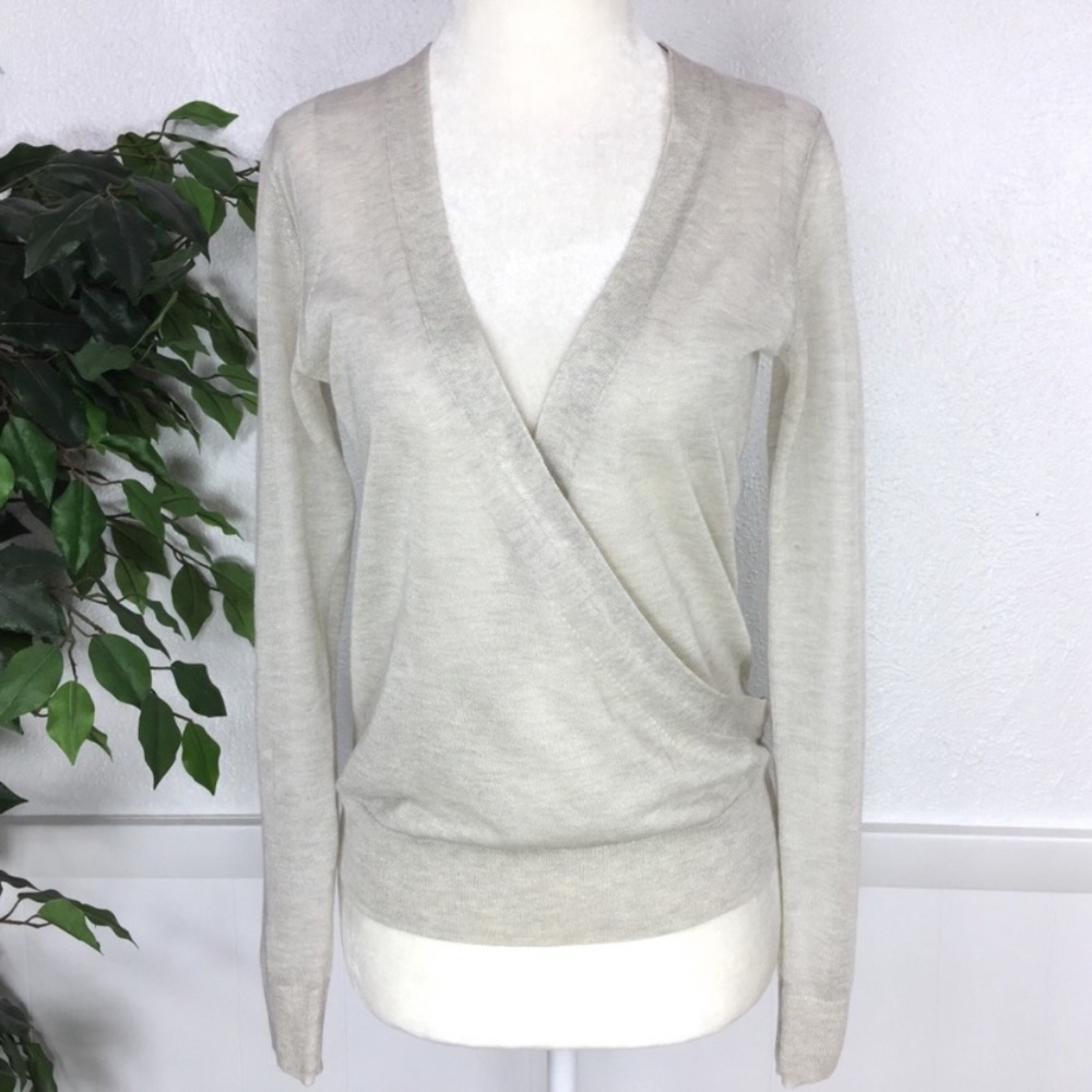 All Saints Beige Louis Jumper